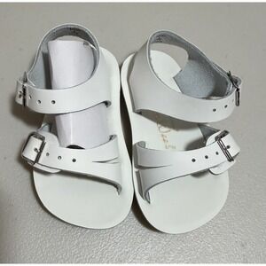 New No Box Sun San See Wees Sandals- White - 3 Infant